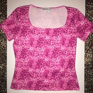 Pink Cheetah Top